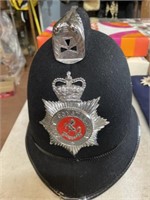 Vintage British police hat