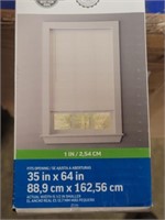 Project Source - (35" x 64") Mini Blinds (In Box)