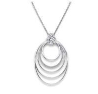 *Women's Circle Pendant Necklace