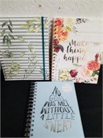 Two new soft cover journals and one new