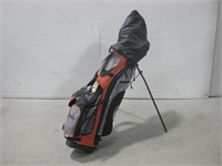 3' Alien Golf Bag W/Assorted Golf Clubs