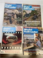 Model Railroader Magazine Lot of 4