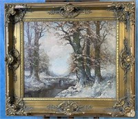 Wilhelm Brauer  ''Winter Forest''