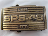 U.S.N. SPS-48 belt buckle