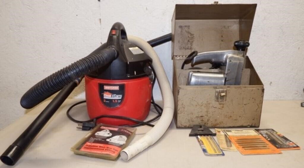 Craftsman Wet/Dry Vacuum, Sabre Saw & More