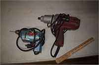 1/2" Drive Electric Impact & Corded Drill