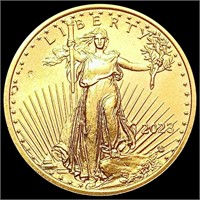 2023 $10 American Gold Eagle 1/4oz SUPERB GEM BU