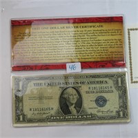 1935 1 Dollar Silver Certificate No Motto