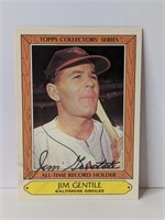 Jim Gentile Autograph Card