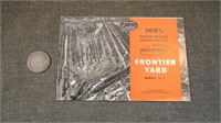 1957 New York Central Frontier Yard Brochure
