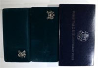 1993 WWII 2 coin PROOF SET; 1990