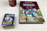 Cartes Pokémon et livre Pokédex Région de