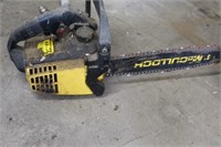 McCulloch 2.0 C+d chain saw