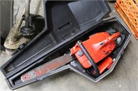 Chain saw case and misc parts