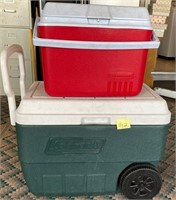 J - LOT OF 2 COOLERS (G2)