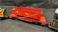 Biller Bahn clockwork wind up train set, HO scale