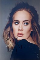 Autograph COA Adele Photo