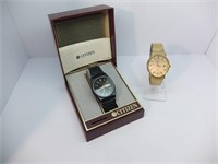 Vintage Citizen & Timex watch