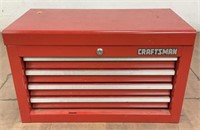 Craftsman Table Top Tool Chest & Misc Tools Bits