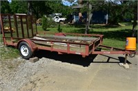 Pro-Star 6'x12' Single Axle land scaping trailer