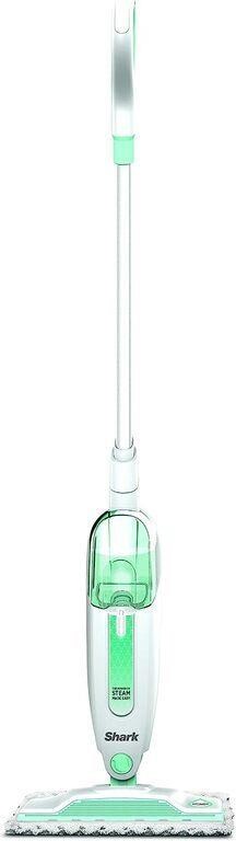 Shark S1000C Steam Mop, White/Seafoam Blue