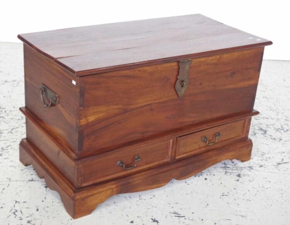 Mahogany mule chest