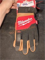 Milwaukee leather performance gloves 8" M