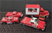 Coca-Cola Cars/Trucks - 4-pc