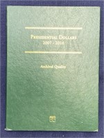 (4) Presidential dollar coins & book
