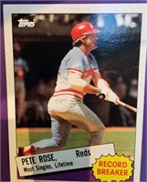 Lot of 13 VTG Pete Rose  MLB Cards