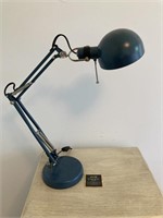 Dusty Blue Adjustable Table Lamp