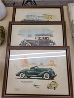 Living Legends Vintage Automobile Prints