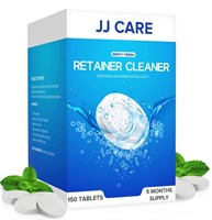 150Pcs JJ CARE Retainer Cleaner Tablets
