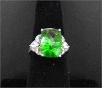 4-carat Helenite Ring