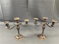 International Silver Candelabras "Countess"