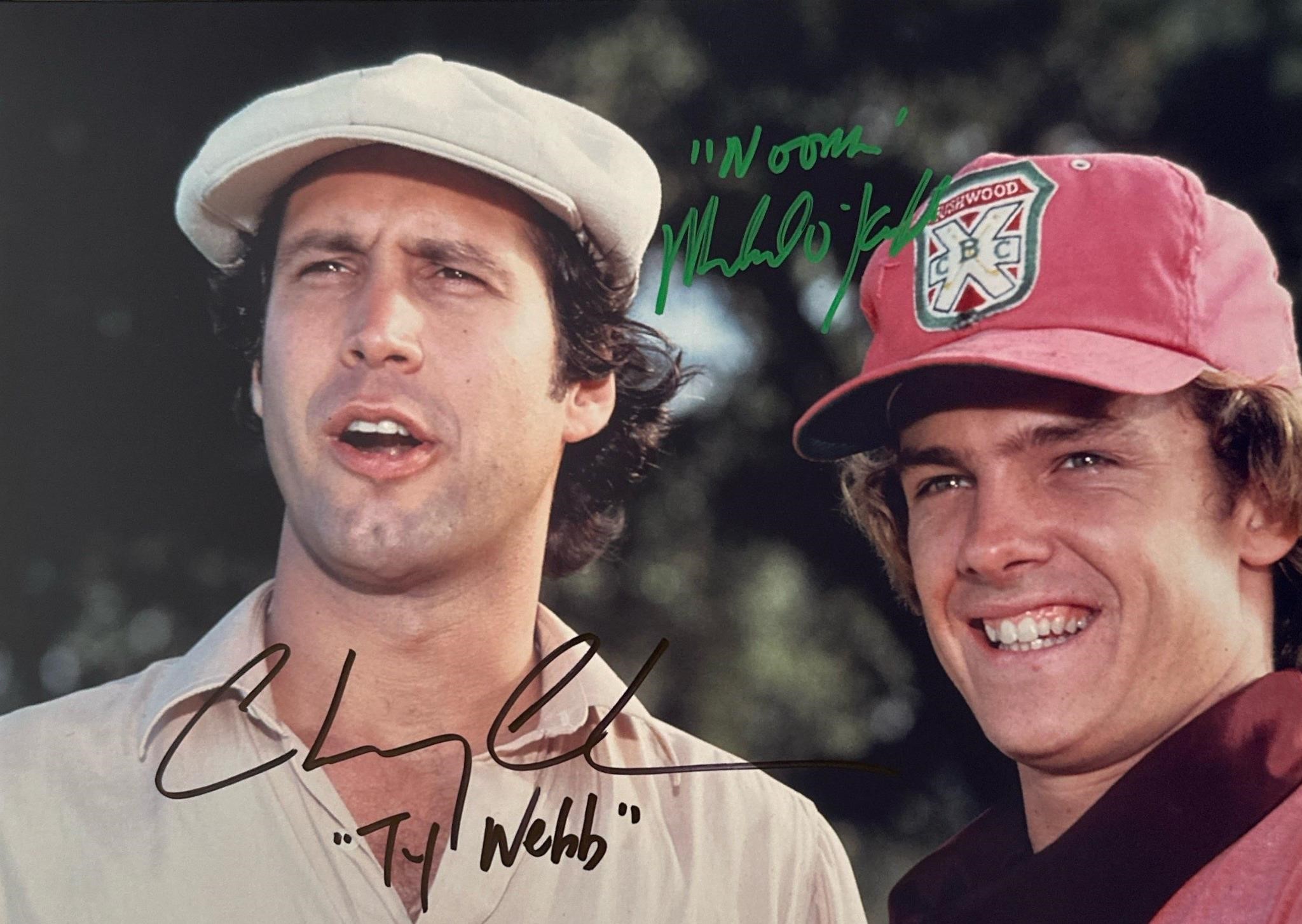 Autograph COA Caddyshack Photo