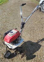 Honda F-200 roto tiller runs.