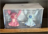 STITCH & ANGLE-SALT & PEPPER SHAKERS/NEW