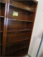 Wooden bookcase,