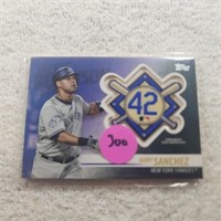 2018 Topps Update Jackie Robinson Patch Gary