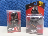 (2) Darth Vadar Star Wars Toy in boxes/cards