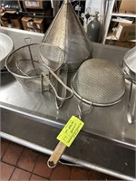 ASSORTED STRAINERS