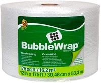 Duck Brand Bubble Wrap Roll 12" x 175'