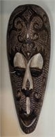 Hand carved/Painted Indonesian Wall Mask