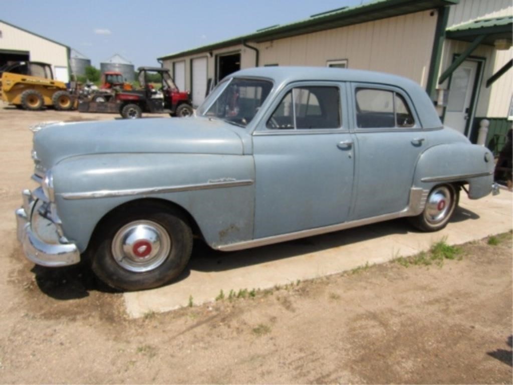 All Org. 1950 Plymouth Special Deluxe,6 Cyl Manual