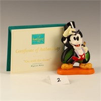 Walt Disney Magician Mickey figurine On With The S