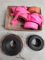 Misc wire Bails & Ribbon Tape