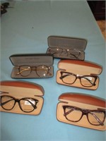 5 Pair NEW Eyeglass Frames - Longchamp / TLG