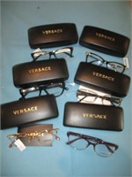 6 Pair NEW Versace Designer Eyeglass Frames