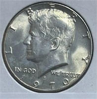 1970D Kennedy Half Dollar